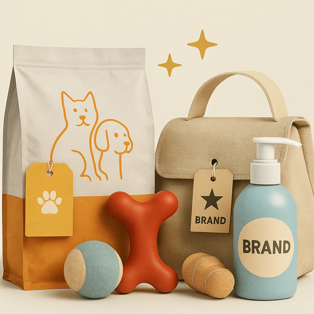 Populaire merken collage